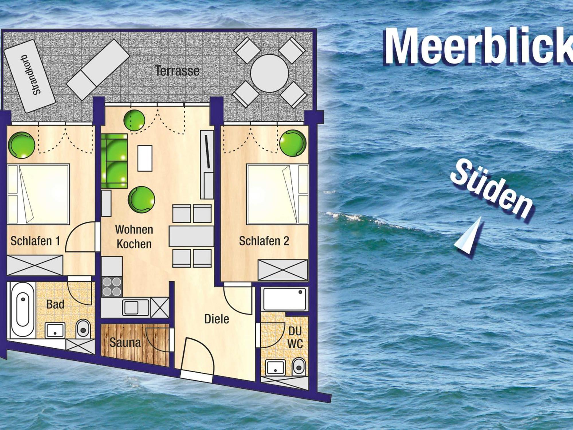 Ostseeresidenz Sassnitz - Wg 5 Mit Sauna, Terrasse, Meerblick 외부 사진